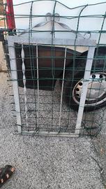 Cancello in ferro zincato