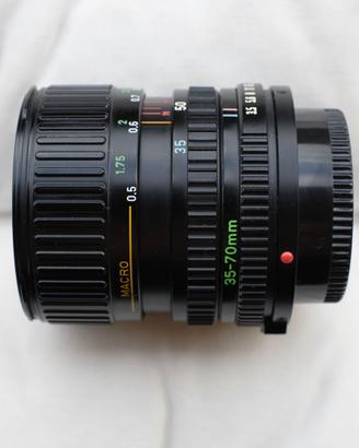 Canon FD 35-70mm f/ 3.5-4.5 + filtro BUENO 52mm 1A