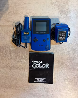 Game Boy Color Viola + Alimentatore e Accessori