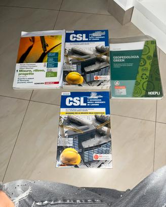 Libri geopedologia topografia e gestione cantiere