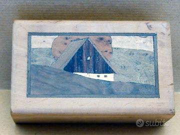 SCATOLETTA IN LEGNO INTARSIATO VINTAGE 6
