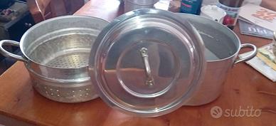 pentola cuocipasta/ vaporiera