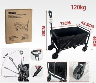 Carrello Spiaggia, Campeggio. Nuovo e imballato