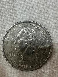 un quarto di dollaro 
