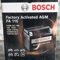 batteria scooter  Bosch 12V 12Ah 125A