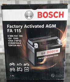batteria scooter  Bosch 12V 12Ah 125A