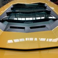 Lamborghini Aventador Vetri per cofano posteriore