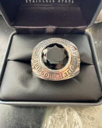 Anello Harley Davidson argento 925 misura 23