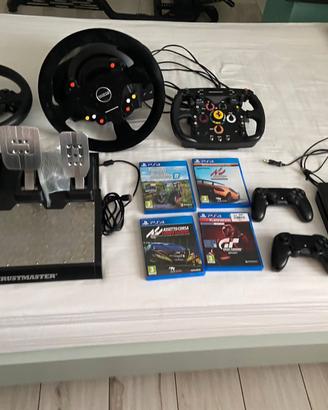 play station 4 con simulatore