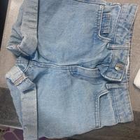 Shorts jeans bambina 7/8 anni