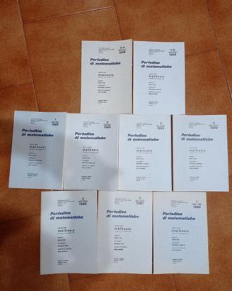 Periodico di matematiche 9 pz