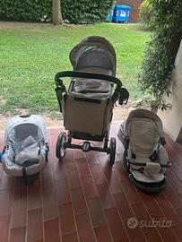 System Trio / Passeggino Modulare Grigio completis