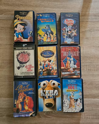 Lotto VHS Disney