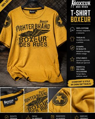 T-Shirt Boxeur Des Rues Originale XL