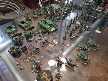 Warhammer 40K Salamanders Army dipinta magntizzata
