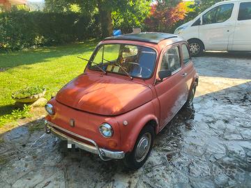Fiat 500 L anni 70 da restaurare