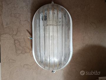 N.2 plafoniere ovali 