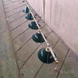 lampadario da biliardo 