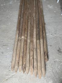 pali recinzione da giardino