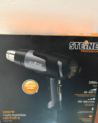 Pistola termica STEINEL HG 2120 E 2200 W NUOVA