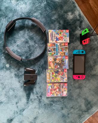 Nintendo Switch più giochi e controller