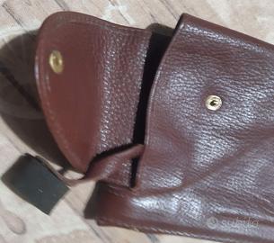 Porta tabacco busta in pelle vitello