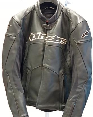 Giacca da moto Alpinestars in pelle – Taglia 50 (U