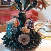 capodimonte ceramica fiori
