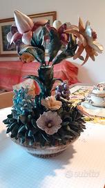 capodimonte ceramica fiori