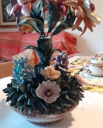 capodimonte ceramica fiori