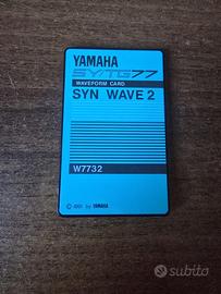 sy 77 Yamaha card sun wave 2  + data