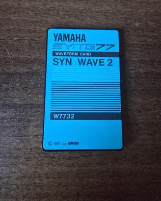 sy 77 Yamaha card sun wave 2  + data