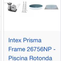 Piscina Intex Rotondo