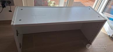 Biliy ikea elemento top bianco con porte oxberg
