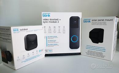 Bundle BLINK: Outdoor+Solar pannel+Doorbell