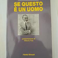 Libro Se questo è un uomo/Primo Levi 