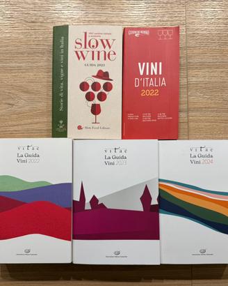 Libri guide vino