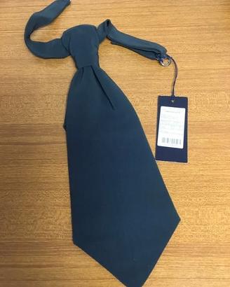Cravatta/Tie Grigio scuro striato 52% lana