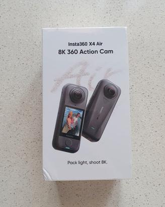 Action Cam Insta360 X4 Air 165g 8K 360° - nuova