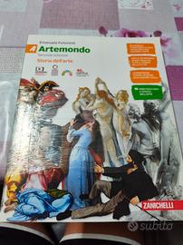 libro scuola media Arte mondo 