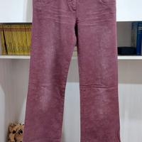 Pantaloni vintage GAS rosso borgogna 