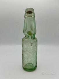 Bottiglia Cobb (biglia vetro) gazzosa anni '60
