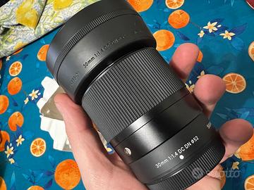 Sigma 30mm f 1.4 Fuji