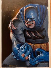 Batman Art Original By De Tommaso DC Comics