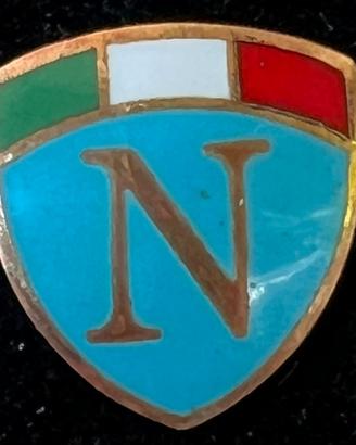 Spilla Scudetto Napoli oro 18k GIOVEPLUVIO