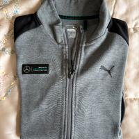 FELPA PUMA AMG MERCEDES F1 NERA E GRIGIA UOMO S