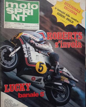Rivista MOTOSPRINT numero 20 del 1981