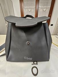O-bag Glam Grigia Borsa a mano/tracolla dustbag