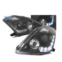 FARI DIURNI NISSAN 350Z 03-05 NERI ADATTABILI XENO