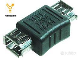 Adattatore firewire 6 pin F/F